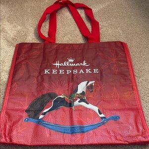 Hallmark Keepsake Red Tote Bag